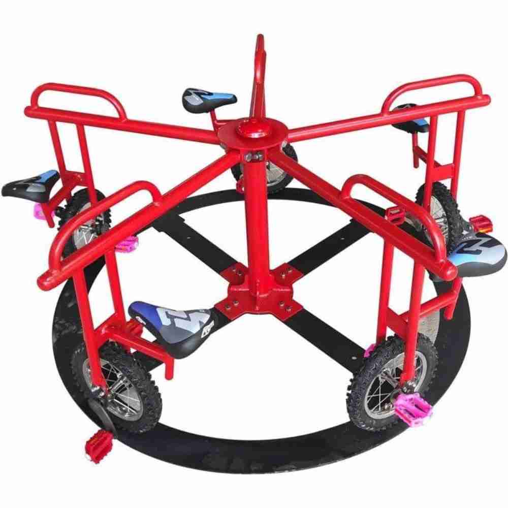Wheels and carousel